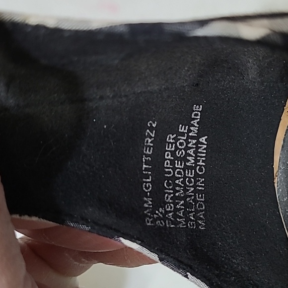 Rampage sandals with Black and White Gingham Pattern Size 8.5 - Picture 7 of 9